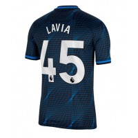 Chelsea Romeo Lavia #45 Replika Bortatröja 2023-24 Kortärmad